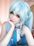 Belle Delphine Miku Cosplay Pussy Spread Onlyfans Album