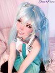 Belle Delphine Miku Cosplay Pussy Spread Onlyfans Album