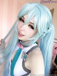 Belle Delphine Miku Cosplay Pussy Spread Onlyfans Album