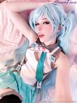 Belle Delphine Miku Cosplay Pussy Spread Onlyfans Album