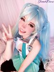Belle Delphine Miku Cosplay Pussy Spread Onlyfans Album