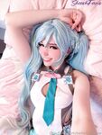 Belle Delphine Miku Cosplay Pussy Spread Onlyfans Album