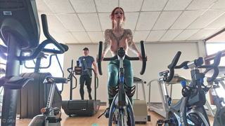 Bitchinbubba Nympha - Gym Day​ Public Nipple Slips Video