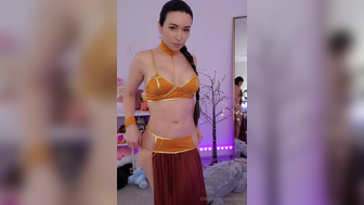 Alinity Slave Leia Striptease Onlyfans Leaked Video