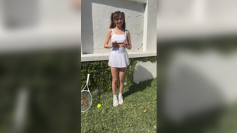 Riley Reid Naughty Tennis Player Flash Her Tits For Distraction Onlyfans Video