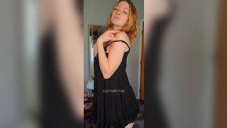 Carmen Rae Missionary Position Fuck In Black Dress Onlyfans Video