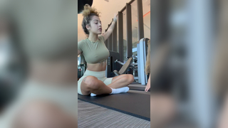 Malu Trevejo Yoga Workout In Tight Shorts Full Video Leaked