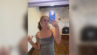 Grace Charis Taking Big Boobs Out Teasing Them In Dress Onlyfans Video