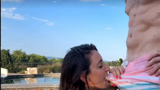 Christina Khalil Sucking Cock Outdoor Livestream Video Leaked