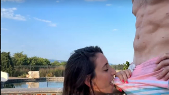 Christina Khalil Sucking Cock Outdoor Livestream Video Leaked