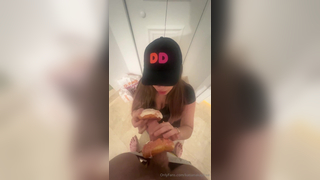 Katiana Kay Dunkin Donuts Blowjob Onlyfans Porn Leak