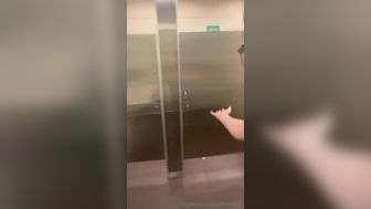 Thaofficialkatie Solo Fucking Herself With A Dildo In A Public Toilet Onlyfans Ppv Leak