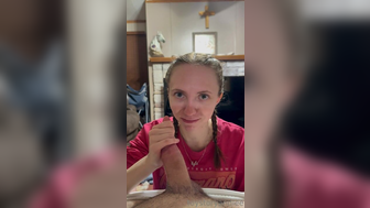 Toystoryandiee Aka Justinthetortle Sloppy White Cock Sucking To Her Throat Onlyfans Video