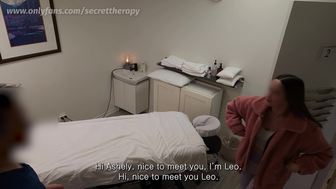 Secrettherapy Ashley Getting Fingered By Leo Onlyfans Massage Porn Leak Video