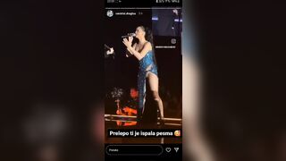 Milica Pavlovic Aka Senoritamilica Nude Pussy Slip On Live Stage Leak
