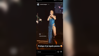 Milica Pavlovic Aka Senoritamilica Nude Pussy Slip On Live Stage Leak