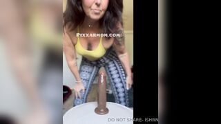 Pixxarmom Nude Pussy Rides Huge Dildo Onlyfans Porn Leaked