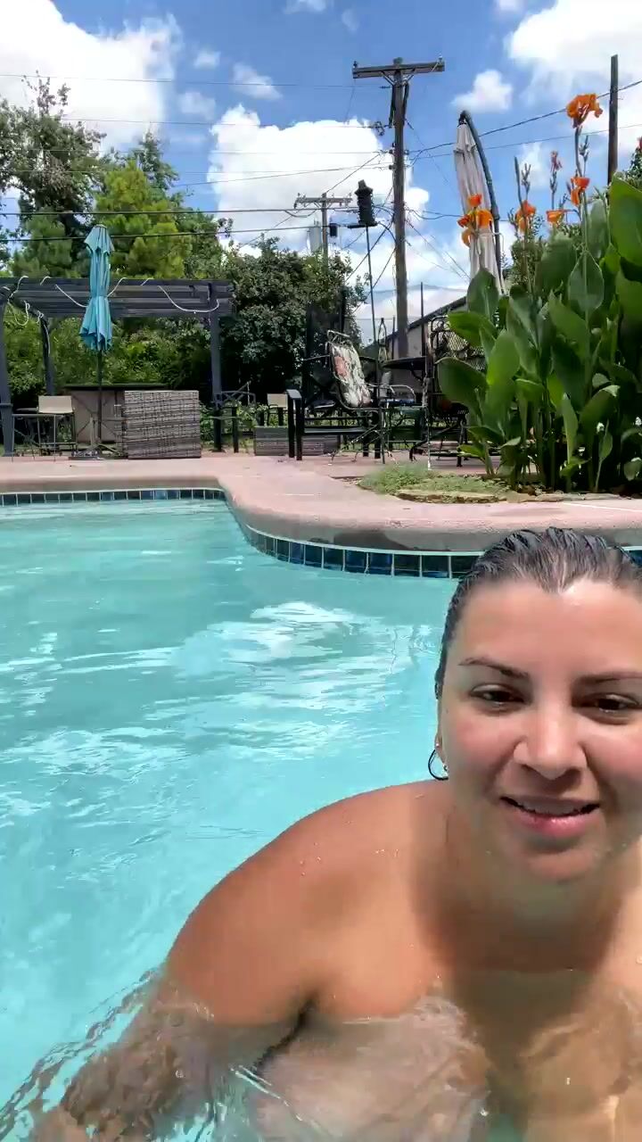 Missboom90 Nude Boobs Out Poolside Topless Live Stream Leaks - SheeshFans