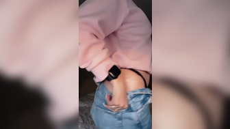 Asmr Janina Strips And Flashed Her Booty Leaked Video