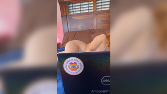 Amouranth Naughty Cat Finger Pussy And Vibrates Onlyfans Leak