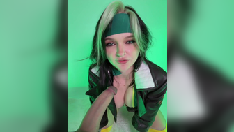 Peachjars X-men Rogue Blowjob With Her Nude Tits Out Onlyfans Leak