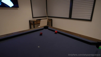 Taliyaandgustavo Pool Table Bg Pov Pussy Fucked Leaked Onlyfans Porn Video