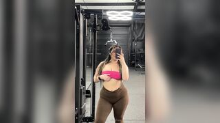 Naduhlycabral Flashing Her Big Nude Tits On Public Gym Onlyfans Video