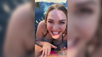 Angela White Pool Gg With Mia Malkova Eating Cunts Onlyfans Leak