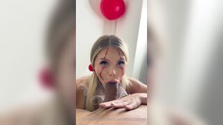 Scarlettkissesxo Pennywise Clown Sucks BBC And Getting Pussy Owned Onlyfans