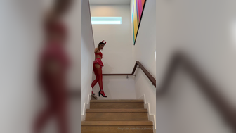 Natalie Roush Naughty Devil Staircase Temptation Teasing Her Thick Booty Onlyfans Leak Video