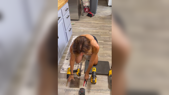 The Mary Burke Aka Mary Burke Milf Showing Her Powertools With Bare Tits Out Onlyfans