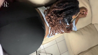 Bootyclapper187 Ebony Secretary Gets A Promotion Through A Tiny Hole In Her Skirt Leaked Full Video