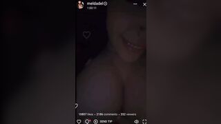 Meldadel Nude Tits Sucking And Playing On Onlyfans Livestream