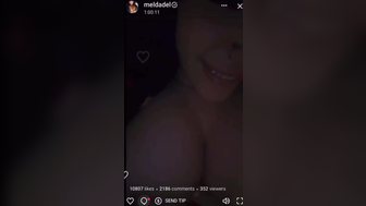 Meldadel Nude Tits Sucking And Playing On Onlyfans Livestream