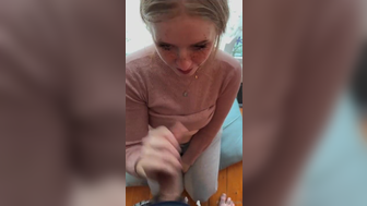 Paleseafoam Aka Pseafoam Popular Tiktok Star Gagging Stepbro And Fuck Onlyfans Video