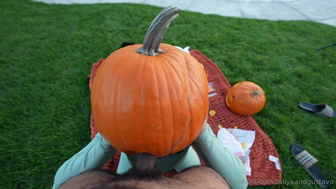 Taliya Sucking Gustavo Wearing A Pumpkin Onlyfans Ppv Leaked Video