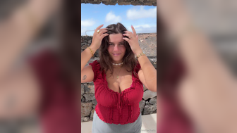 Millachats Outdoor Striping Off Top Playing Her Big Nude Tits Leaked Onlyfans Video