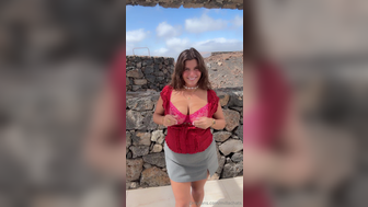 Millachats Outdoor Striping Off Top Playing Her Big Nude Tits Leaked Onlyfans Video