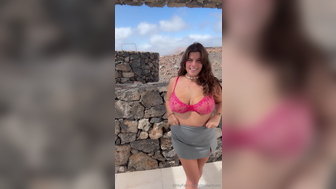 Millachats Outdoor Striping Off Top Playing Her Big Nude Tits Leaked Onlyfans Video