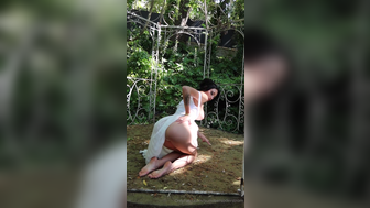Summer Soderstrom Nude Boobs Out Photoshoot In White Dress Onlyfans Video
