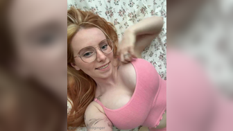 Unidentifiedginger Playing Her Nipples Laying On Bed Leaked Video