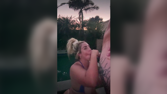 Haleighcox Sucking Off A Cock In Livestream Leaked Porn Video