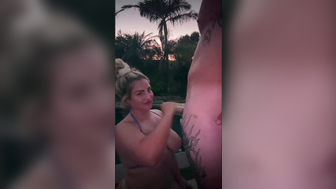 Haleighcox Sucking Off A Cock In Livestream Leaked Porn Video