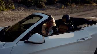 Thedandangler G/g Sextape With Littlepolishangel Dildo Fucks In Car Leak Onlyfans