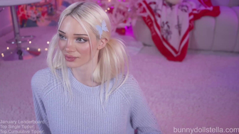 Bunnydollstella Dildo Suck, Fingering, Tit Fuck Leaked Porno Tape