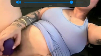 Mariafagredano Vibrating Her Nude Hairy Pussy Leaked Onlyfans Video