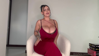 red dress and sexy bras