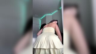 Teddybearosito Lifts Her Dress And Twerking Leaked Video