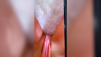 Hannah Straight Playing Pussy Though Her Pantie Leak Video