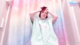 Indigo White Latest Full Nude Shower Onlyfans Leak Video